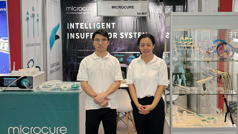 微至亮相阿联酋Arab Health展会，首日圆满成功！